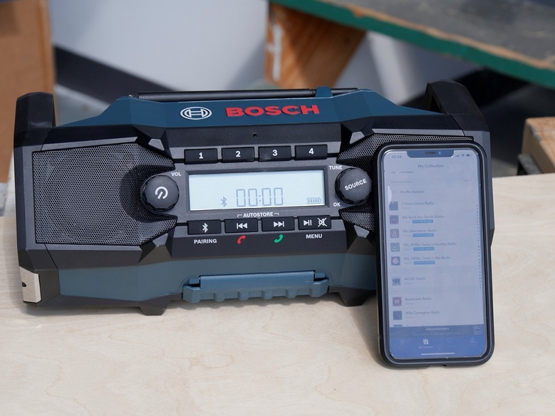 В радиоприёмнике Bosch использована технология Bluetooth 5.0